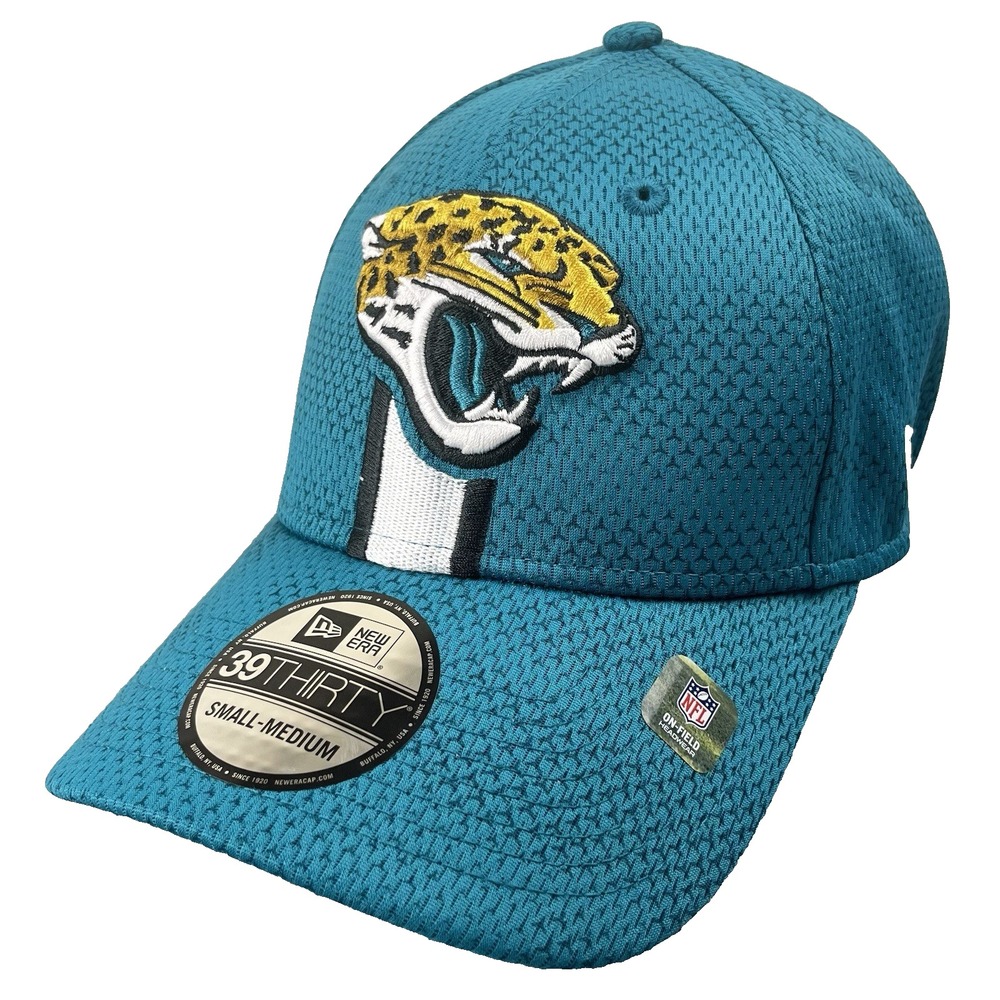 Jacksonville Jaguars New Era Hat Cap Stretch Fit Small/Medium 39THIRTY NEW